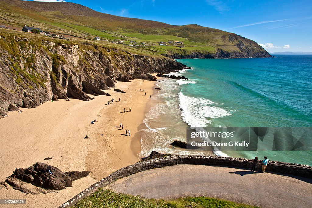 Coumeenole Beach, Slea Head, on the Dingle Peninsula, Co Kerry