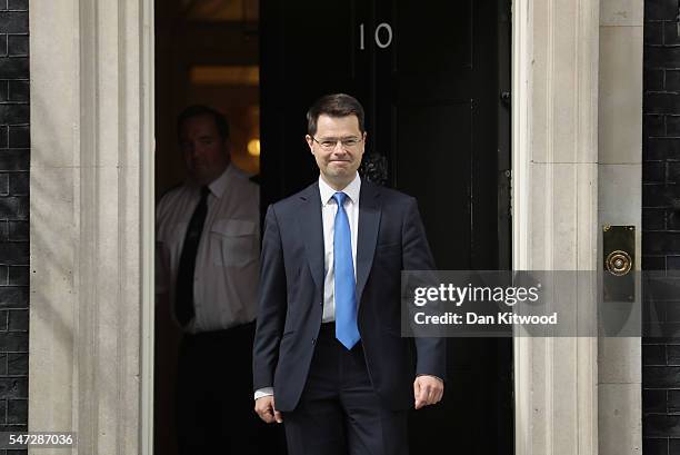 James Brokenshire leaves 10 Downing Street where he was appointed as Northern Ireland Secretary, as Prime Minister Theresa May continues to appoint...