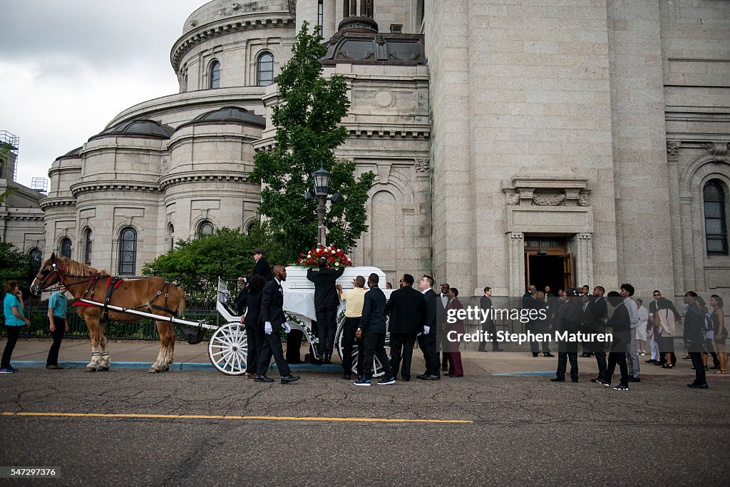 Funeral Held For MN Police Shooting Victim Philando Castile