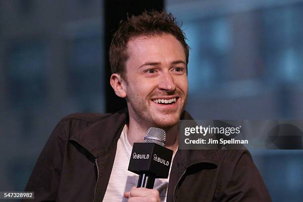 Director/actor Joseph Mazzello attends the AOL Build Speaker Series - Joseph Mazzello, "Undrafted" at AOL HQ on July 14, 2016 in New York City.