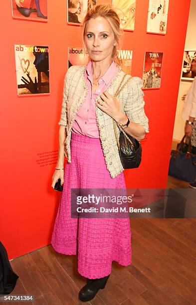 Laura Bailey attends a private view of 'Terence Donovan: Speed Of Light' at The Photographers' Gallery on July 14, 2016 in London, England.