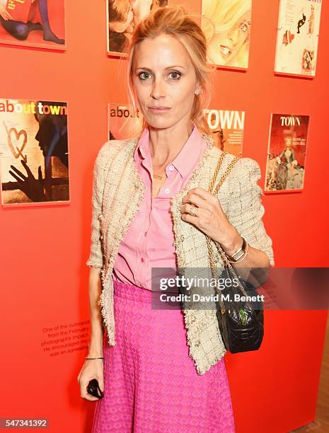 Laura Bailey attends a private view of 'Terence Donovan: Speed Of Light' at The Photographers' Gallery on July 14, 2016 in London, England.