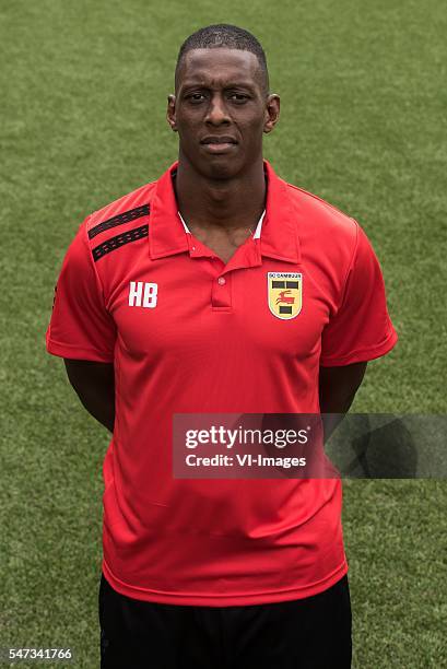 Fysiotherapist Hervey Bischop during the team presentation of Cambuur Leeuwarden on July 14, 2016 at the Cambuur stadium in Leeuwarden, The...