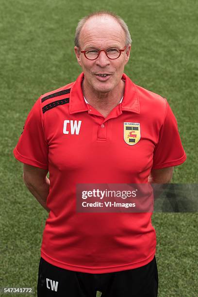 Recovery trainer Coen van Welij during the team presentation of Cambuur Leeuwarden on July 14, 2016 at the Cambuur stadium in Leeuwarden, The...