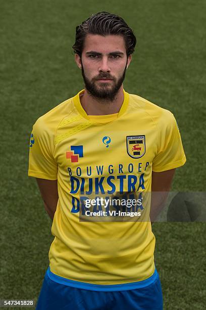 Gino Bosz during the team presentation of Cambuur Leeuwarden on July 14, 2016 at the Cambuur stadium in Leeuwarden, The Netherlands.