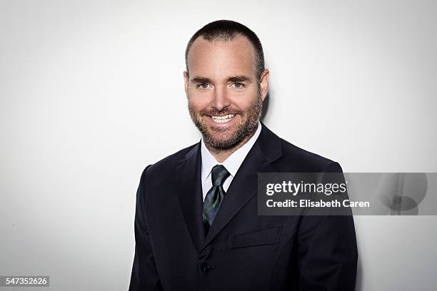 Actor Will Forte is photographed for The Wrap on June 9, 2016 in Los Angeles, California.