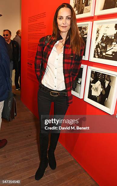 Catherine Bailey attends a private view of 'Terence Donovan: Speed Of Light' at The Photographers' Gallery on July 14, 2016 in London, England.