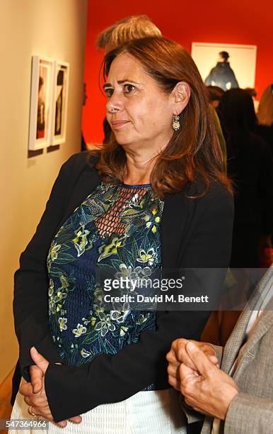 Alexandra Shulman attends a private view of 'Terence Donovan: Speed Of Light' at The Photographers' Gallery on July 14, 2016 in London, England.