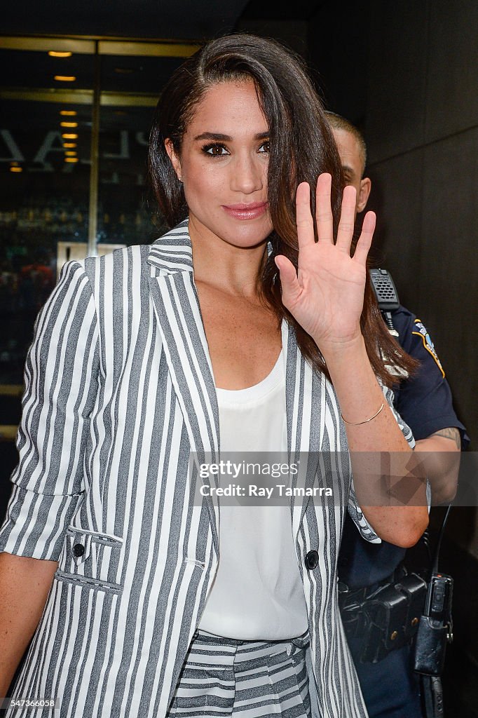 Celebrity Sightings in New York City - July 14, 2016