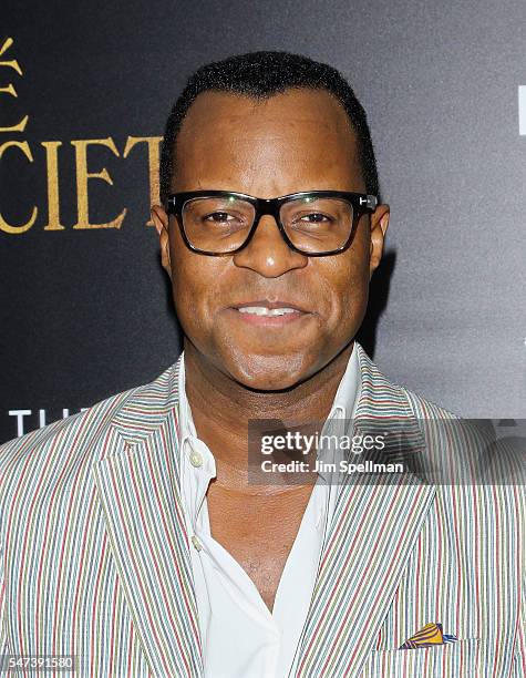 Writer Geoffrey Fletcher attends the New York premiere of "Cafe Society" hosted by Amazon & Lionsgate with The Cinema Society at Paris Theatre on...