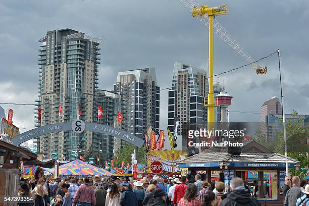 Calgary Stampede 2016. On Wednesday 13 July 2016, in Calgary, Canada.