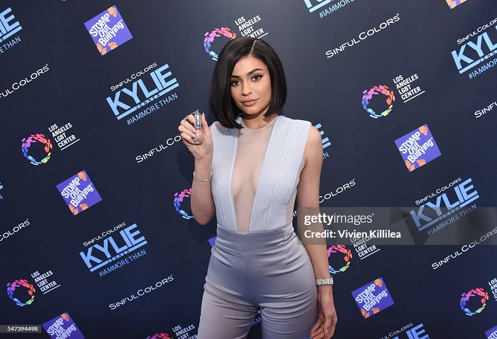 SinfulColors and Kylie Jenner Announce charitybuzz.com Auction for Anti Bullying