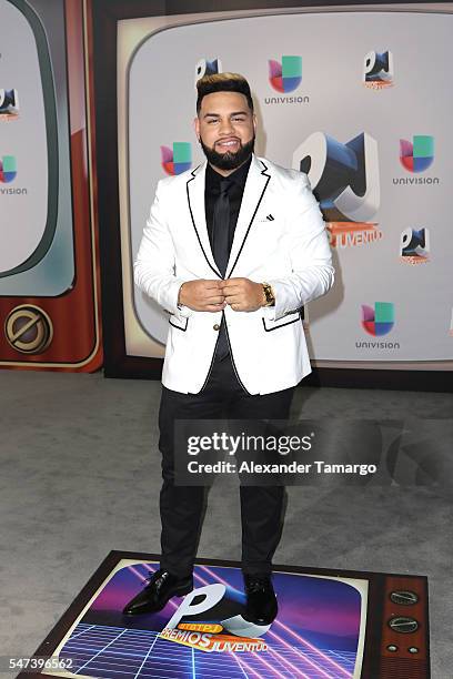Lejuan James attends the Univision's 13th Edition Of Premios Juventud Youth Awards at Bank United Center on July 14, 2016 in Miami, Florida.