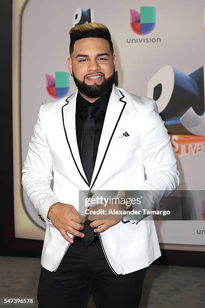Lejuan James attends the Univision's 13th Edition Of Premios Juventud Youth Awards at Bank United Center on July 14, 2016 in Miami, Florida.