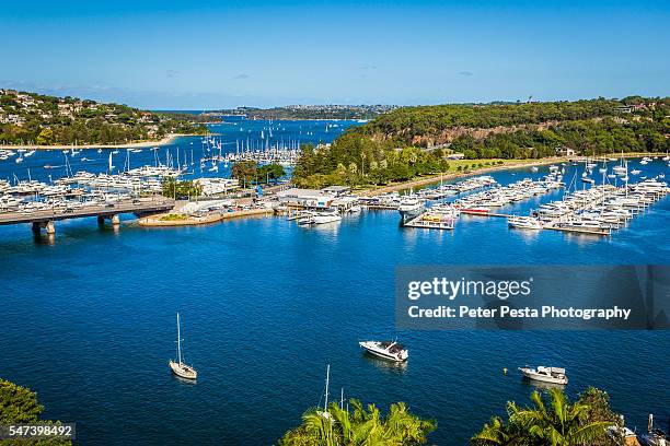 the spit - sydney from above stock pictures, royalty-free photos & images