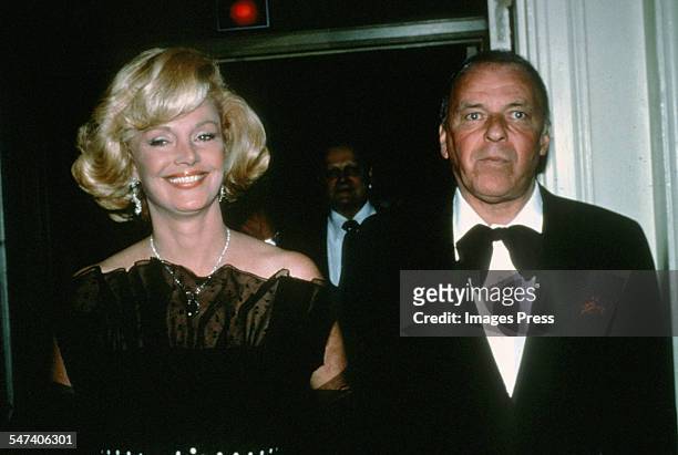 Frank Sinatra and Barbara Sinatra circa 1979 in New York City.