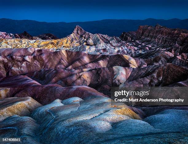 candy land mutantnature2015 - zabriskie point stock pictures, royalty-free photos & images