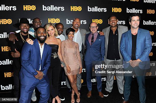 London Brown, Donovan Carter, John David Washington, Arielle Kebbel, Dule Hill, Jazmyn Simon, Dwayne Johnson, Rob Corddry, Omar Benson Miller and...