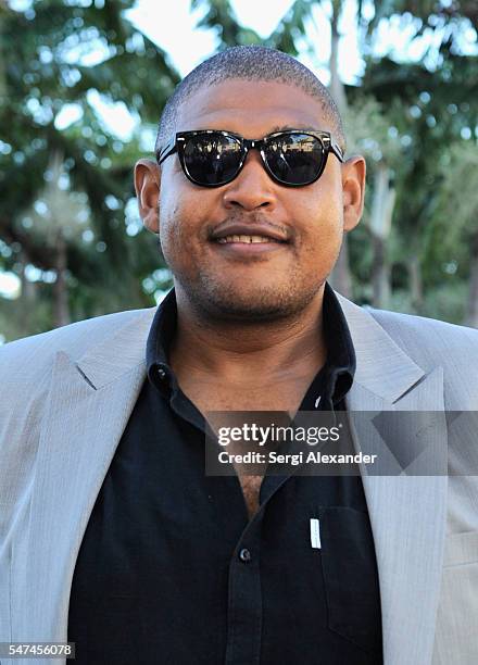 Omar Benson Miller attends the HBO Ballers Season 2 Red Carpet Premiere and Reception on July 14, 2016 at New World Symphony in Miami Beach, Florida.