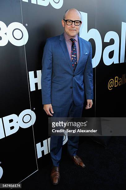 Rob Corddry attends the HBO Ballers Season 2 Red Carpet Premiere and Reception on July 14, 2016 at New World Symphony in Miami Beach, Florida.