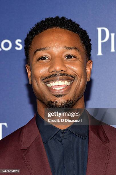 Michael B. Jordan attends the Piaget new timepiece launch at the Duggal Greenhouse on July 14, 2016 in New York City.