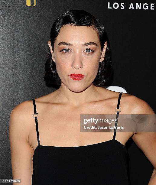 Mia Moretti attends the launch of OUE Skyspace LA at U.S. Bank Tower on July 14, 2016 in Los Angeles, California.