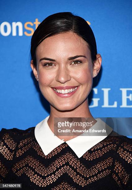 Actress Odette Annable arrives at the premiere of Amazon Studios' "Gleason" at the Regal LA Live Stadium 14 on July 14, 2016 in Los Angeles,...
