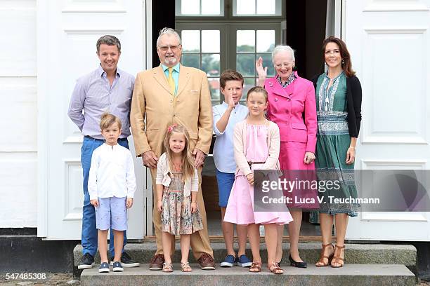 Crown Prince Frederik of Denmark, Prince Vincent of Denmark, Prince Henrik of Denmark, Princess Josephine of Denmark, Prince Christian of Denmark,...