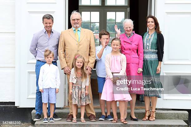 Crown Prince Frederik of Denmark, Prince Vincent of Denmark, Prince Henrik of Denmark, Princess Josephine of Denmark, Prince Christian of Denmark,...