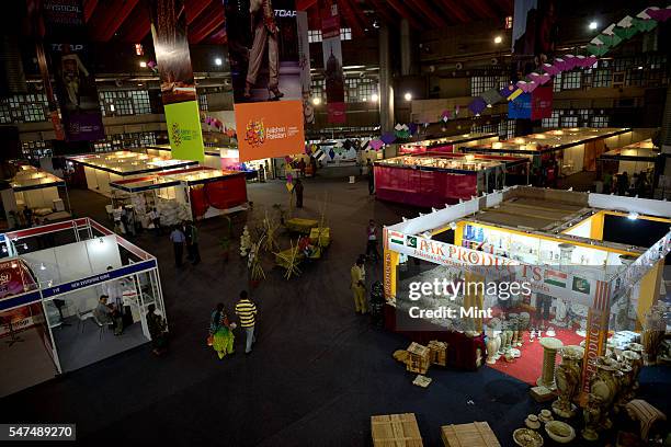 Aalishan Pakistan Exhibition at Pragati Maidan on September 11, 2014 in New Delhi, India.