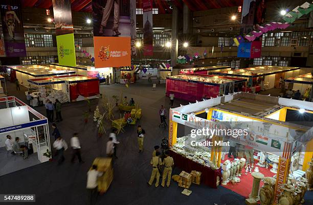 Aalishan Pakistan Exhibition at Pragati Maidan on September 11, 2014 in New Delhi, India.