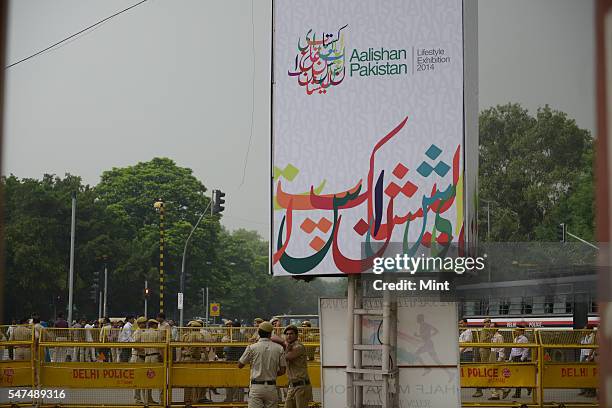 Aalishan Pakistan Exhibition at Pragati Maidan on September 11, 2014 in New Delhi, India.