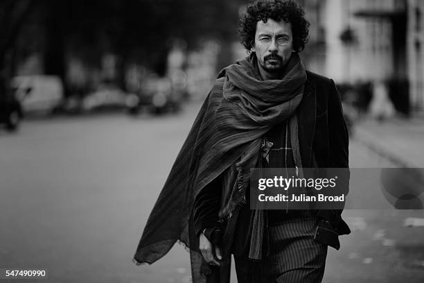 Fashion designer Haider Ackermann is photographed for Variety magazine on November 8, 2014 in London, England.