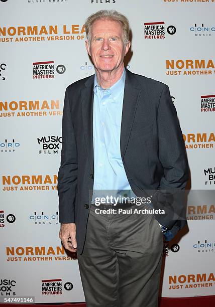 Actor Ed Begley Jr. Attends the premiere of "Norman Lear: Just Another Version Of You" at The WGA Theater on July 14, 2016 in Beverly Hills,...