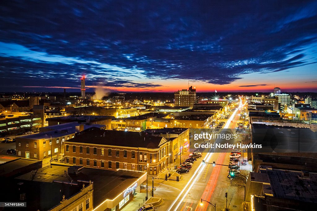 Downtown Columbia Missouri