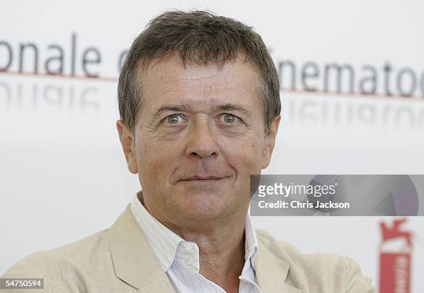 Director Patrice Chereau poses at the photocall for the film "Gabrielle" on the sixth day of the 62nd Venice Film Festival on September 5, 2005 in...