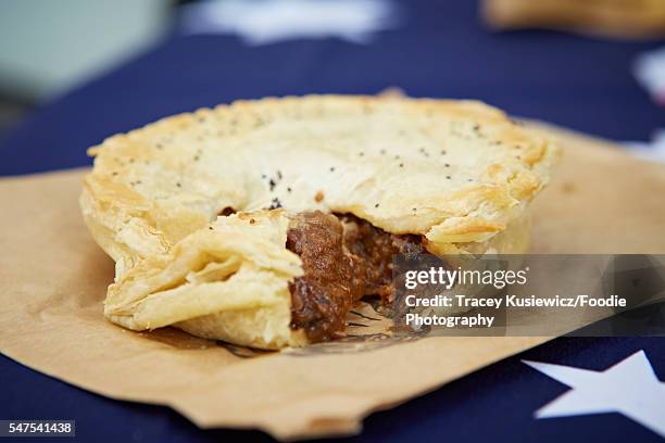 meat pie - meat pie stock pictures, royalty-free photos & images