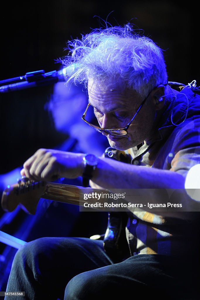 Merce Ribot American musician guitarist and composer Marc Ribot performs with his ...