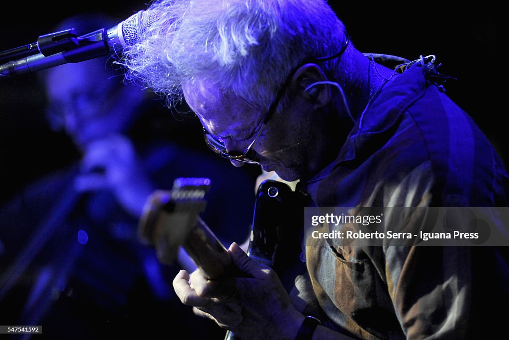 Merce Ribot American musician guitarist and composer Marc Ribot performs with his ...