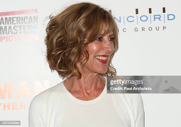 Actress Christine Lahti attends the premiere of "Norman Lear: Just Another Version Of You" at The WGA Theater on July 14, 2016 in Beverly Hills,...