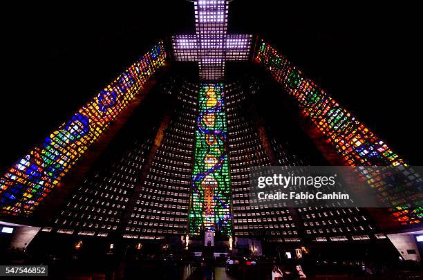 metropolitan cathedral of saint sebastian - catedral metropolitana imagens e fotografias de stock