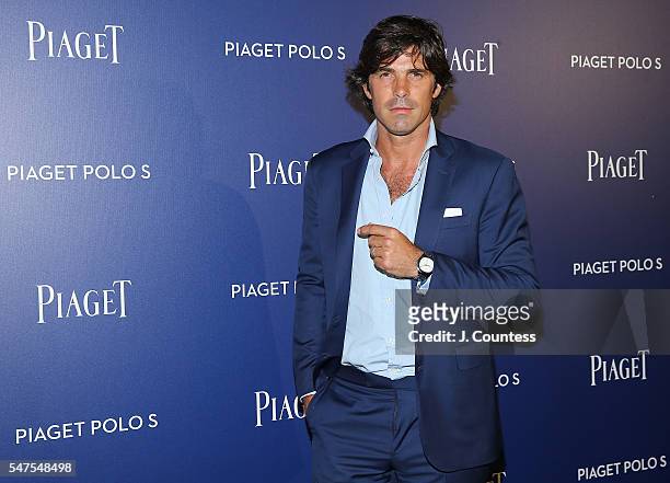 Nacho Figueras attends the Piaget New Timepiece Launch at the Duggal Greenhouse on July 14, 2016 in New York City.