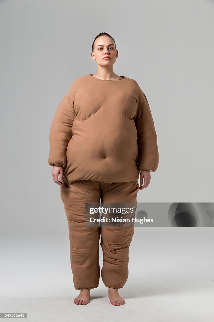 Woman With Fat Suit On High-Res Stock Photo - Getty Images