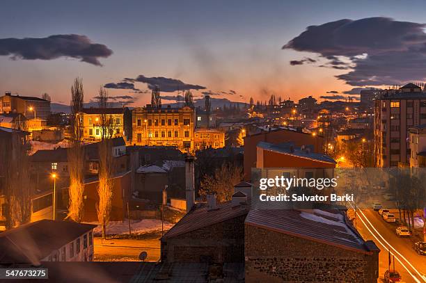kars city - kars stock pictures, royalty-free photos & images