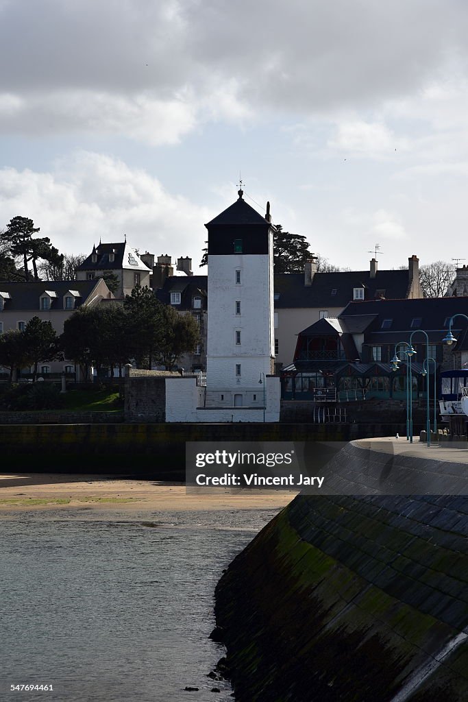 Lighthouse of the Bas Sablons Saint Malo