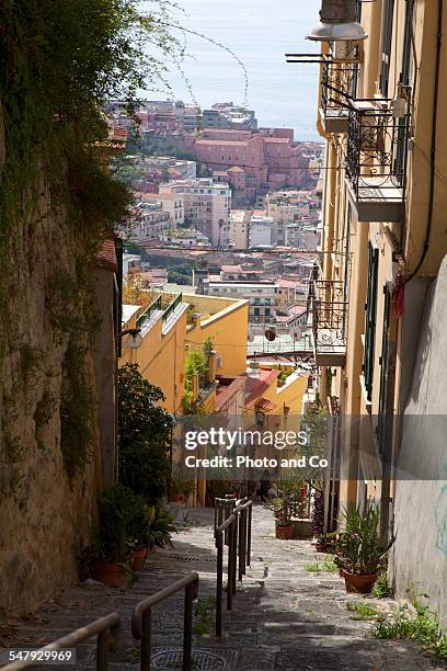 ramps of petraio - escalier street stockfoto's en -beelden