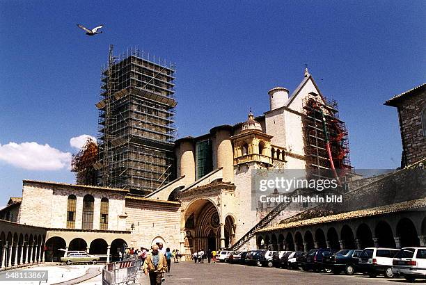 Restaurierung der 'Basilica di San Francesco' in Assisi - Mai 1998