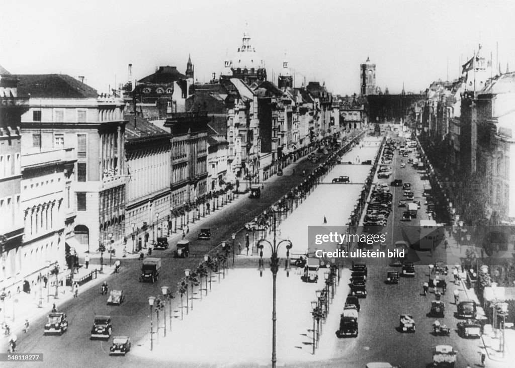 Berlin Unter den Linden - um 1935