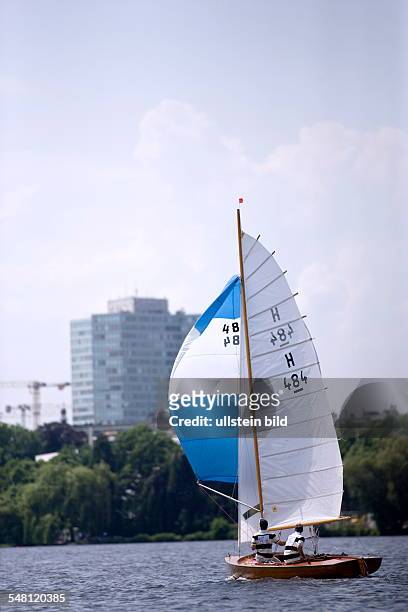 Federal Republic of Germany Hamburg - H jolly boats race on the Alster - 2008