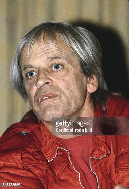 Kinski, Klaus *-+ Schauspieler, D - Portrait - undatiert